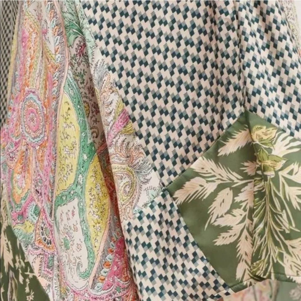 NEW❗️Anthropology TINY green dress - Picture 4 of 5
